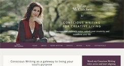 Desktop Screenshot of juliamccutchen.com